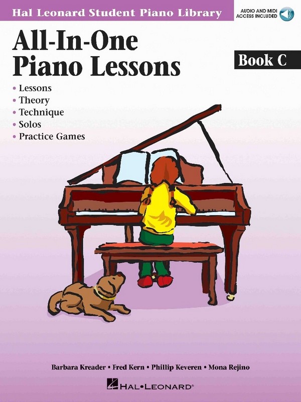 All-In-One Piano Lessons Book C (+Online-Audio)