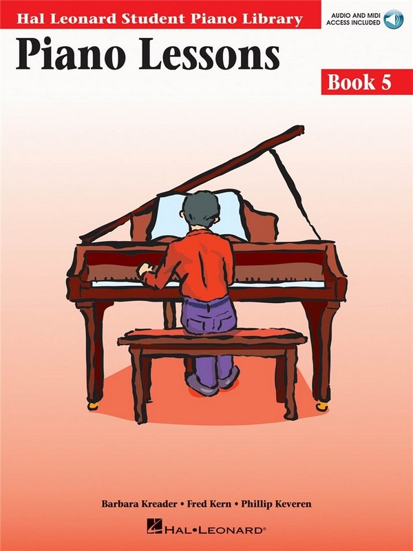 Barbara  Kreader, Piano Lessons Book 5 - Book with Online Audio