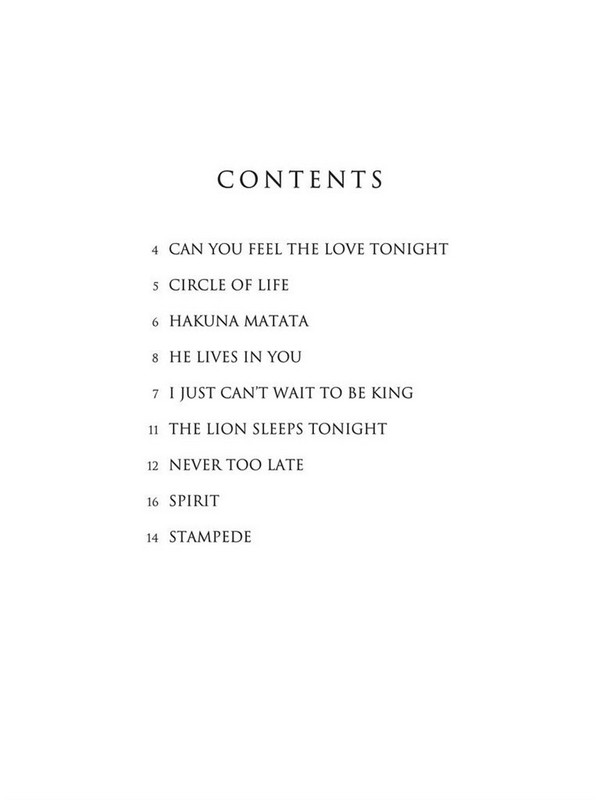 The Lion King (+Online Audio)