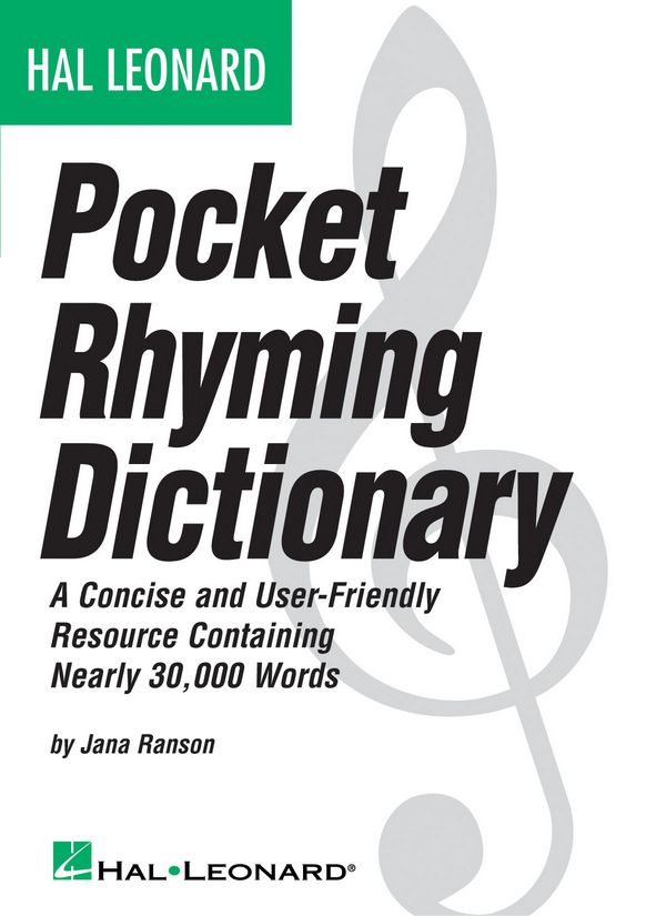 Hal Leonard Pocket Rhyming Dictionary