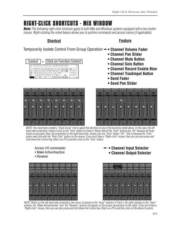 The Complete Pro Tools Shortcuts