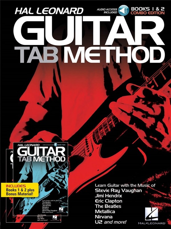 Hal Leonard Guitar TAB Method vol.1 and vol.2 (+Online Audio)