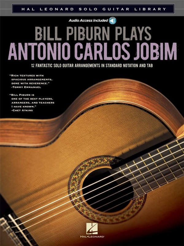 Bill Piburn Plays Antonio Carlos Jobim (+Online Audio)