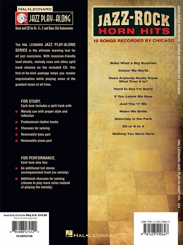 Jazz-Rock Horn Hits (+CD)
