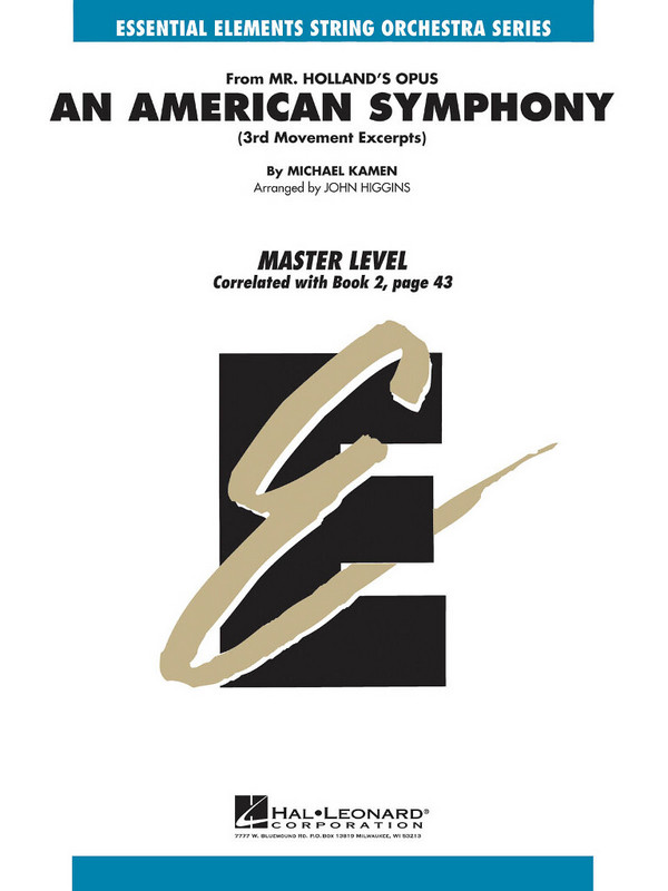 An American Symphony 3rd Movement Excerpts