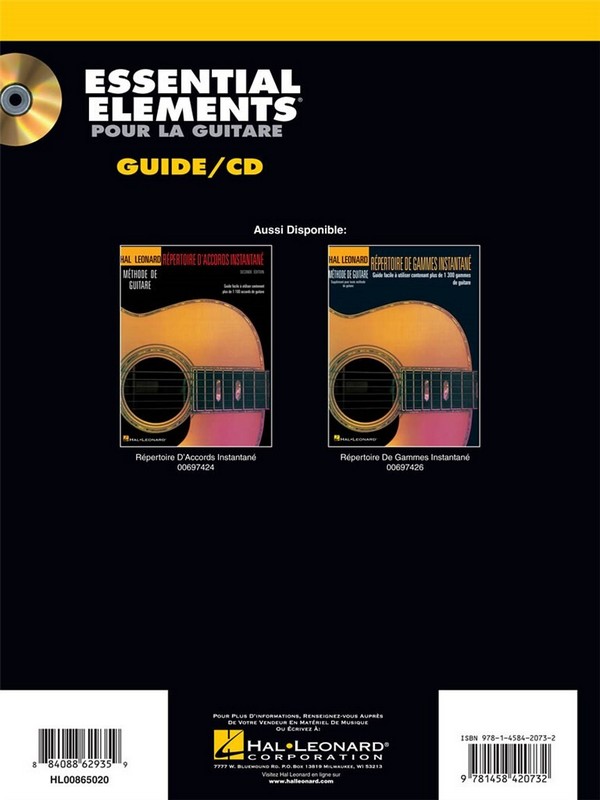 Essential Elements Pour la Guitare 1