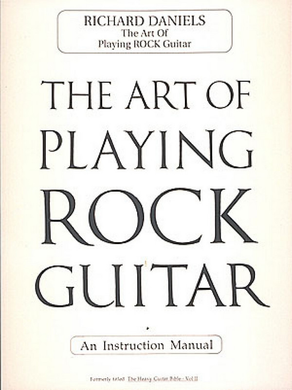 The Art of Playing Rock Guitar