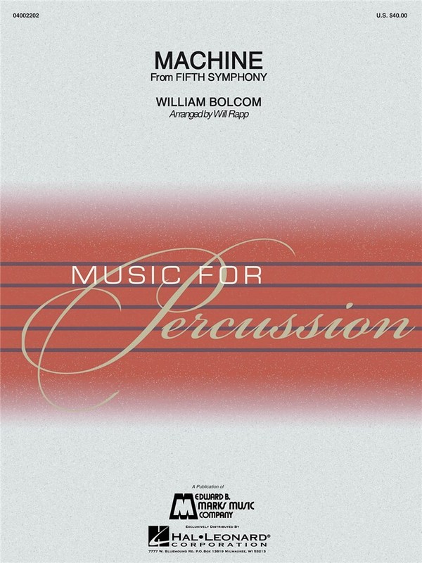 William Bolcom, Machine