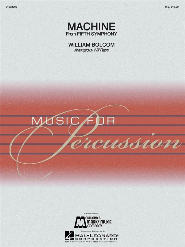 William Bolcom, Machine