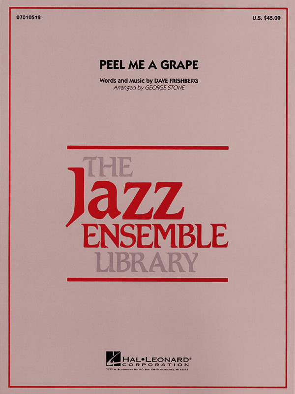 Dave Frishberg, Peel Me A Grape