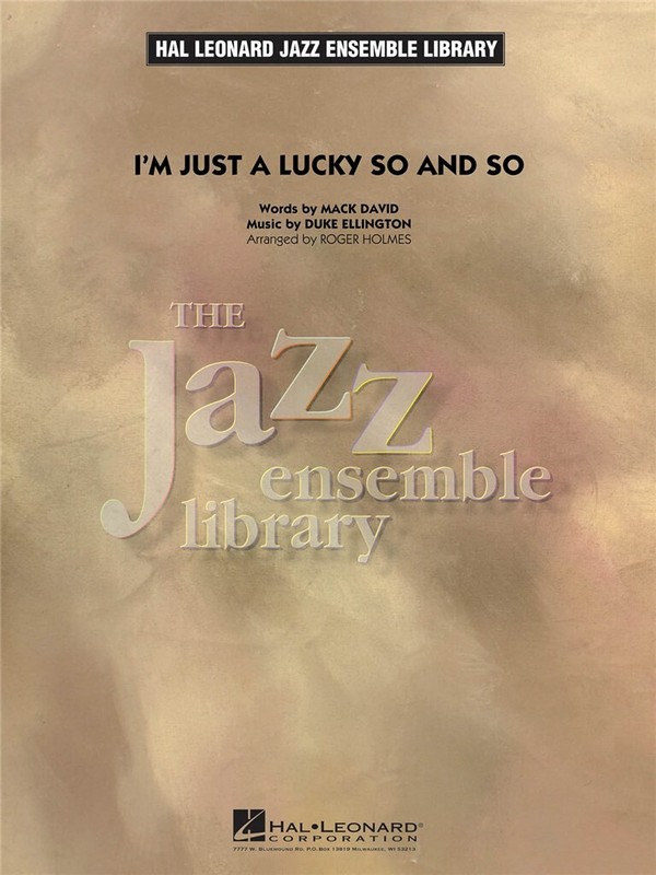 Duke Ellington, I'm Just a Lucky So and So