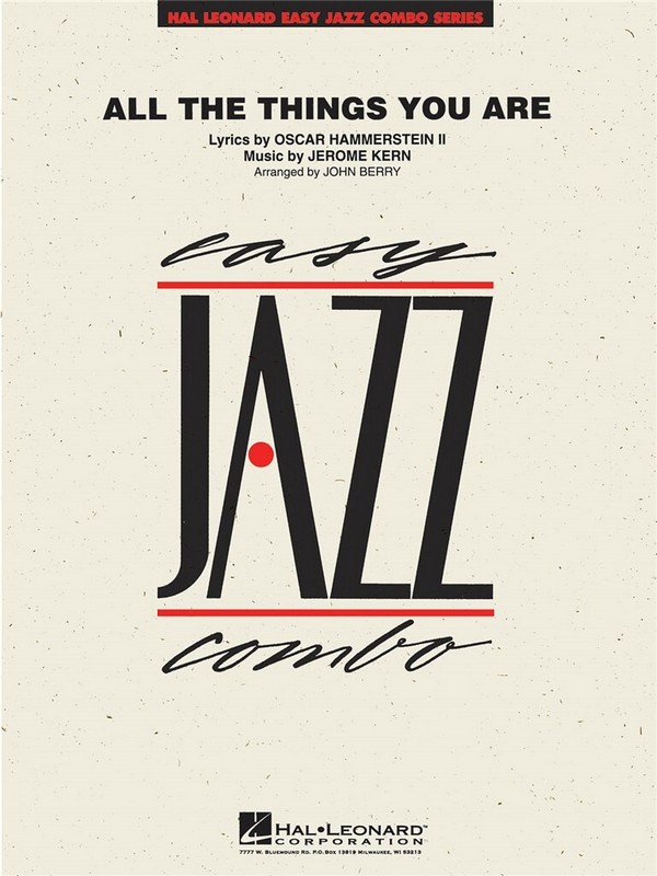Jerome Kern, All the Things You Are