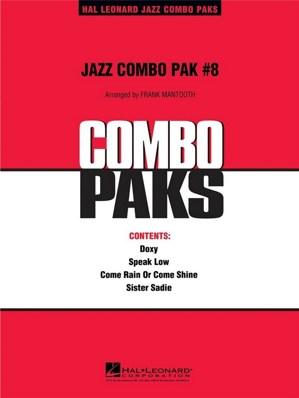 Jazz Combo Pak Vol. 8