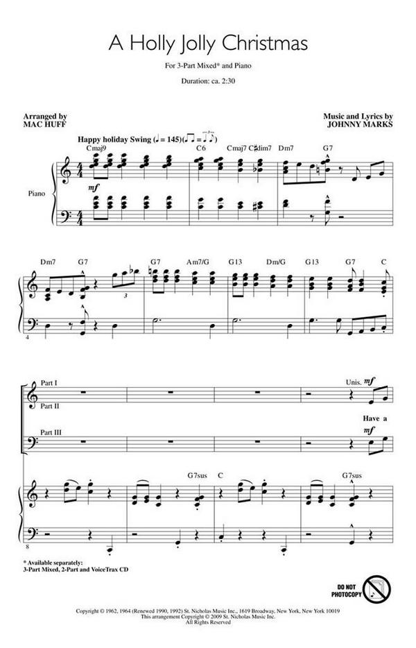 Johnny Marks, A Holly Jolly Christmas