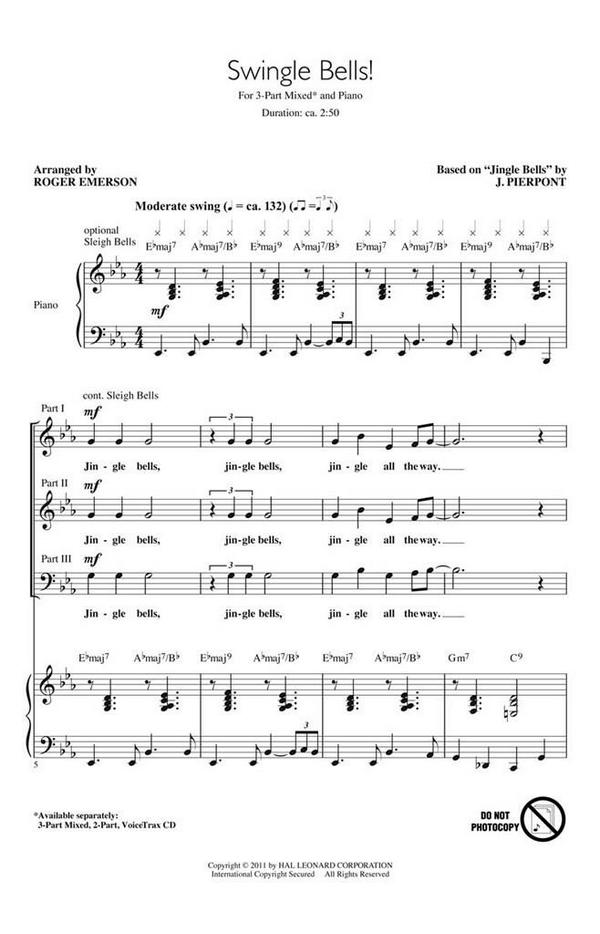 J. Pierpont, Swingle Bells!