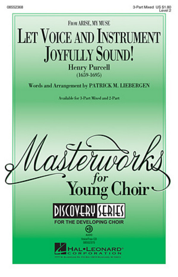 Henry Purcell, Let Voice and Instrument Joyfully Sound!