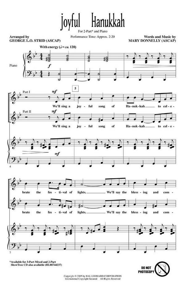 Mary Donnelly, Joyful Hanukkah