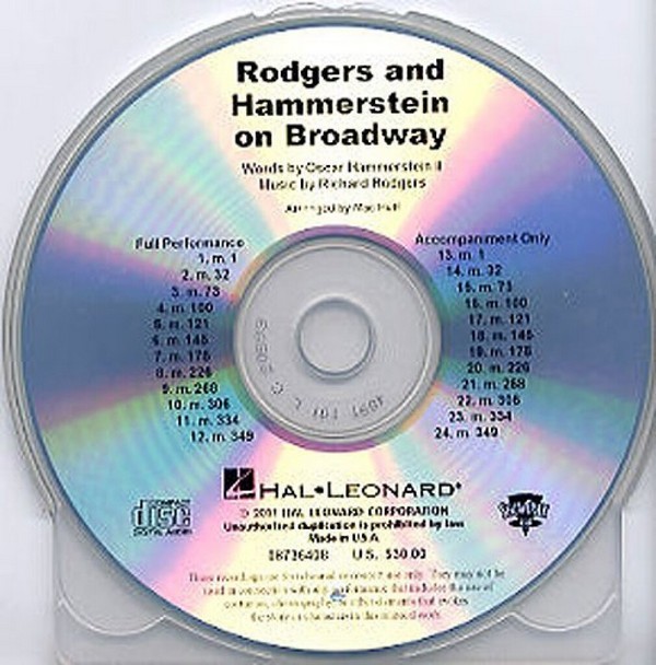 Oscar Hammerstein II_Richard Rodgers, Rodgers and Hammerstein on Broad