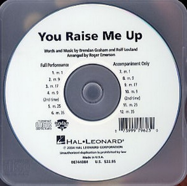 Brendan Graham, You raise me up