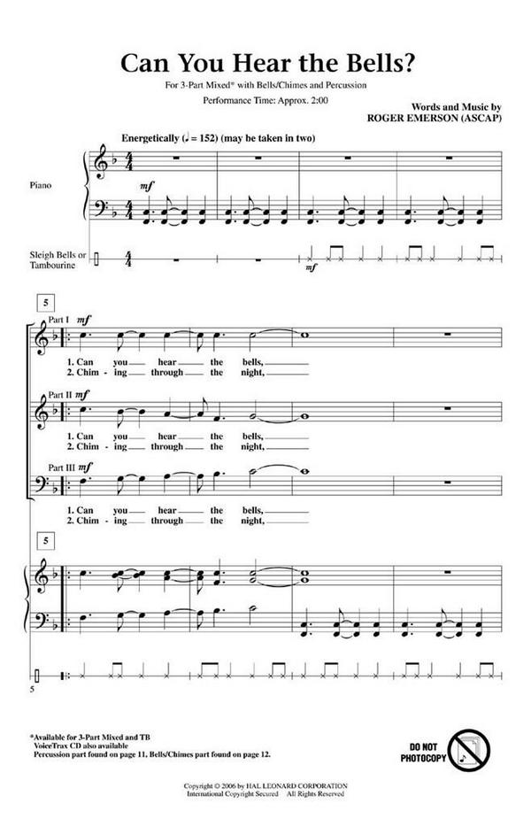 Roger Emerson, Can you hear the Bells?