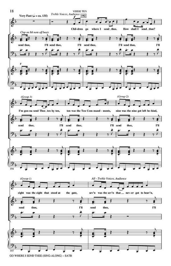 Go Where I Send Thee Sing-along
