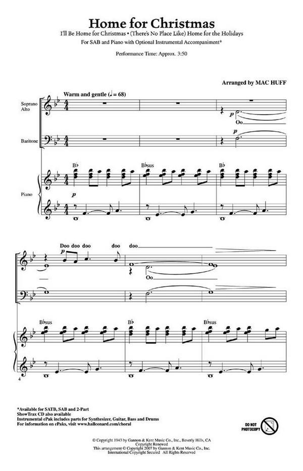 Home for Christmas (Medley)