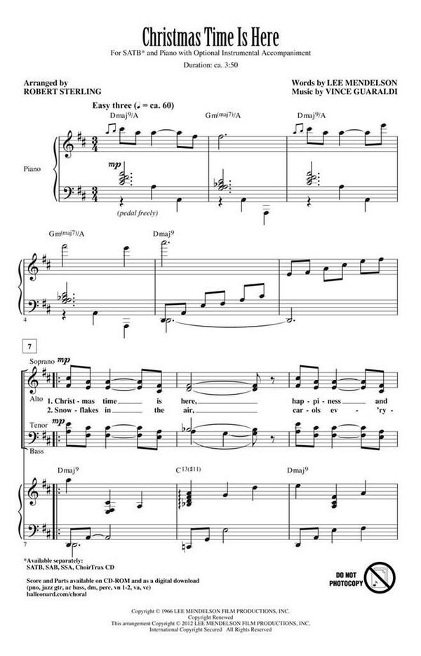 Vince Guaraldi, Christmas Time Is Here