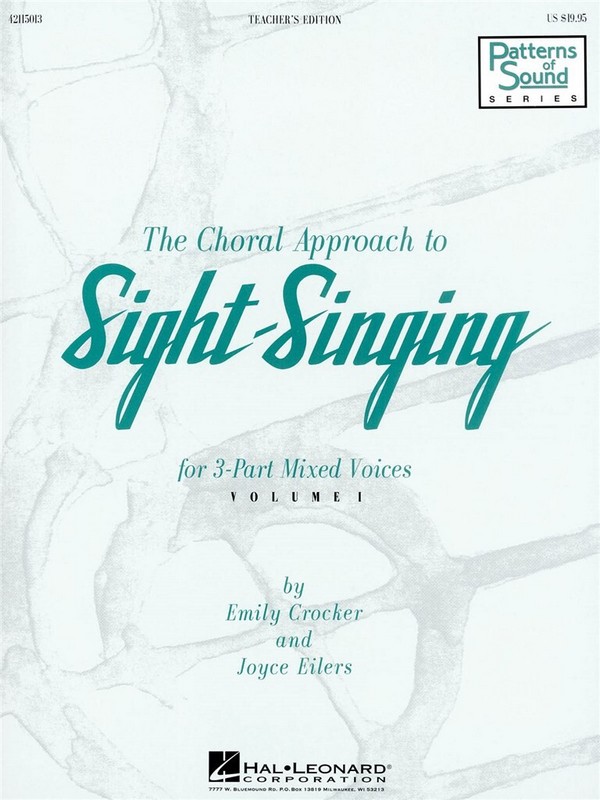 Emily Crocker_Joyce Eilers, The Choral Approach to Sight-Singing Vol. 