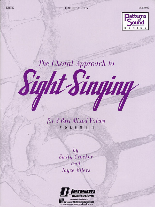 Emily Crocker_Joyce Eilers, The Choral Approach to Sight-Singing Vol. 