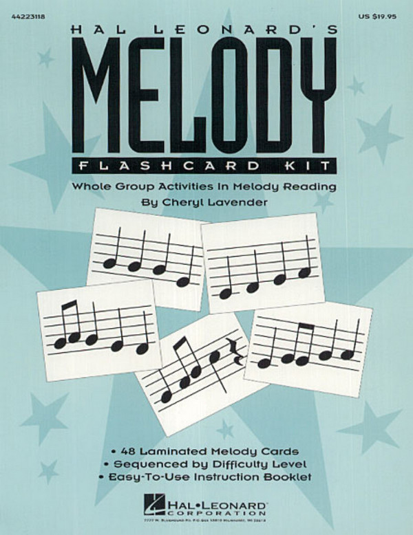 Cheryl Lavender, Hal Leonard's Melody Flashcard Kit