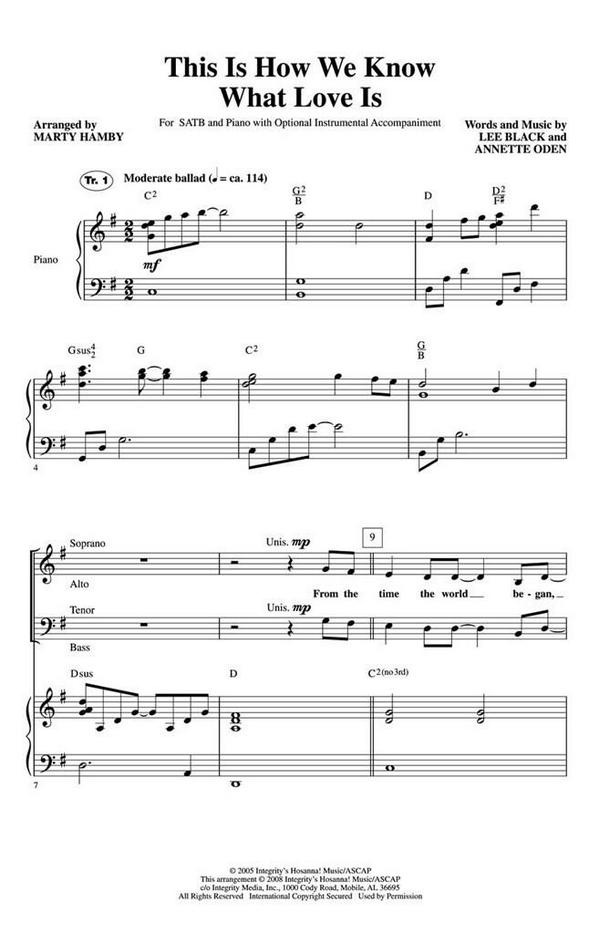 Annette Oden_Lee Black, This Is How We Know What Love Is