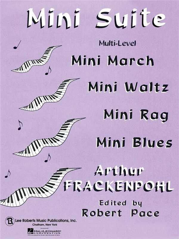 Arthur R. Frackenpohl, Recital Sets - Mini-Suite, Levels III-IV