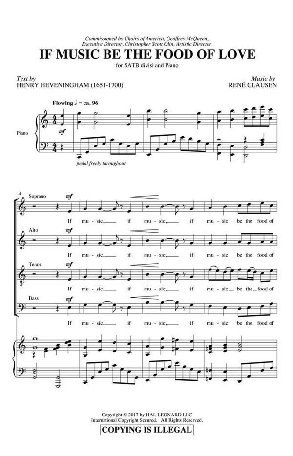 If Music Be the Food of Love