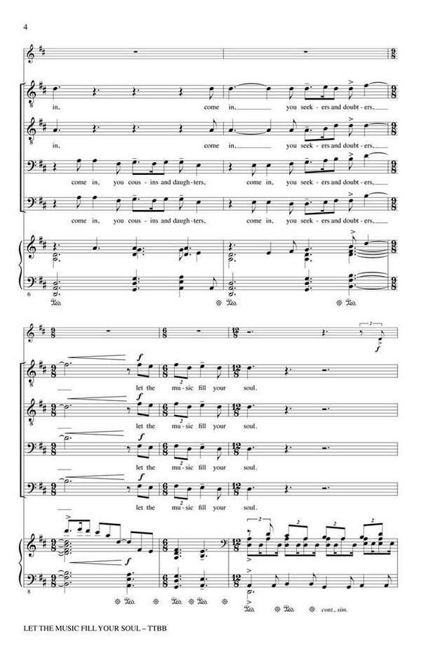 Jacob Narverud, Let the Music Fill Your Soul