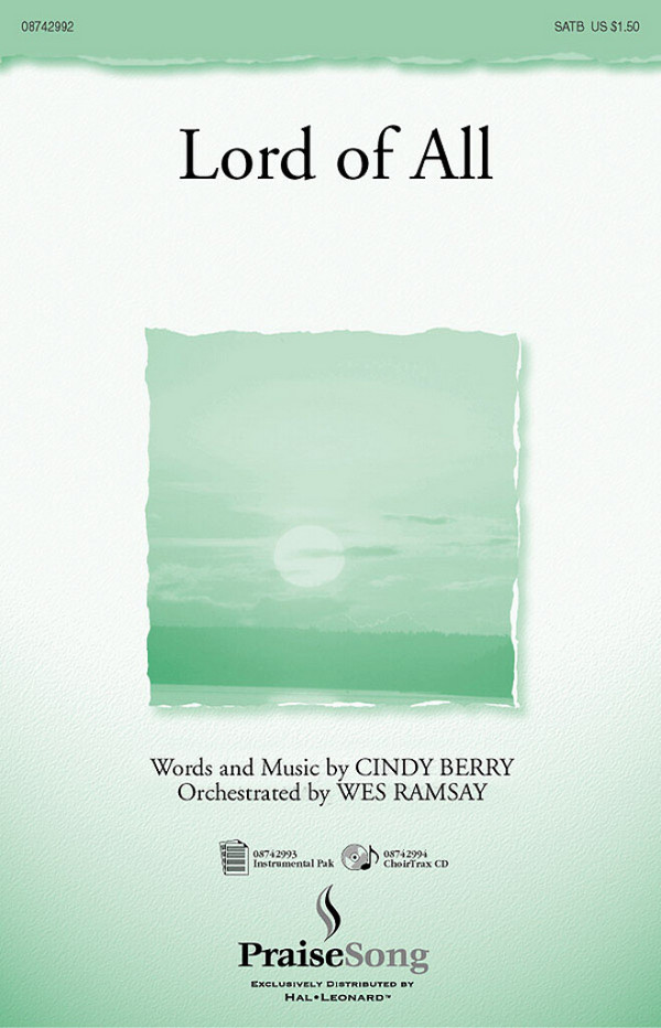 Cindy Berry, Lord of All