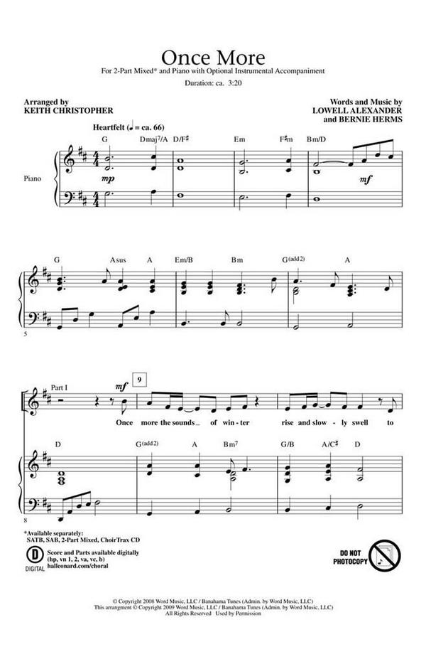 Lowell Alexander, Once More