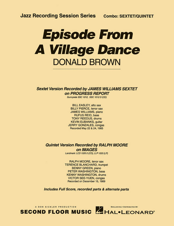 Donald Brown, Episode from a Village Dance