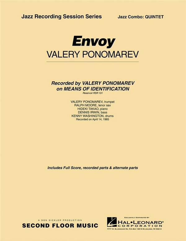 Valery Ponomarev, Envoy