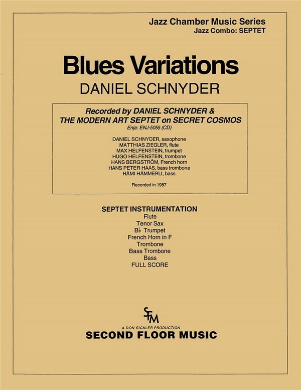 Daniel Schnyder, Blues Variations