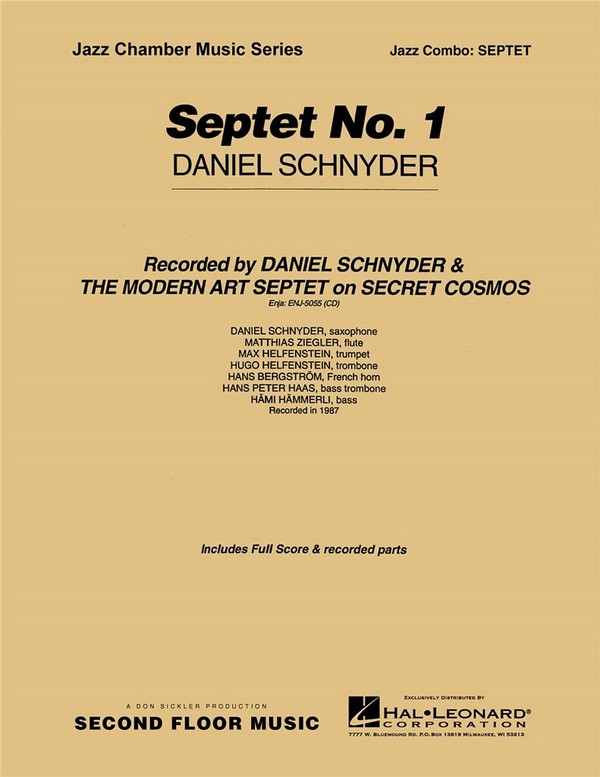 Daniel Schnyder, Septet No. 1