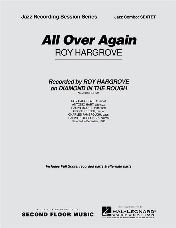 Roy Hargrove, All Over Again