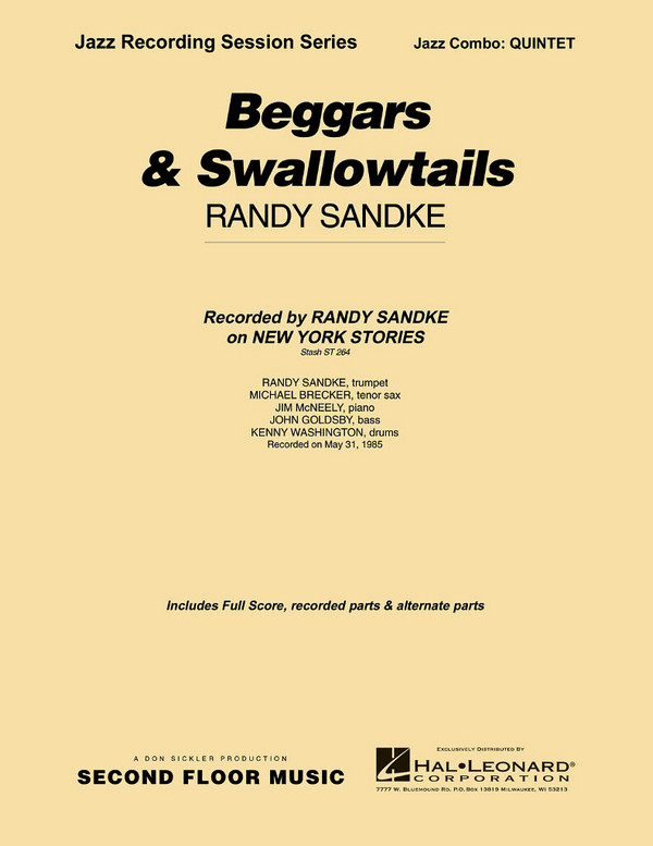 Randy Sandke, Beggars & Swallowtails