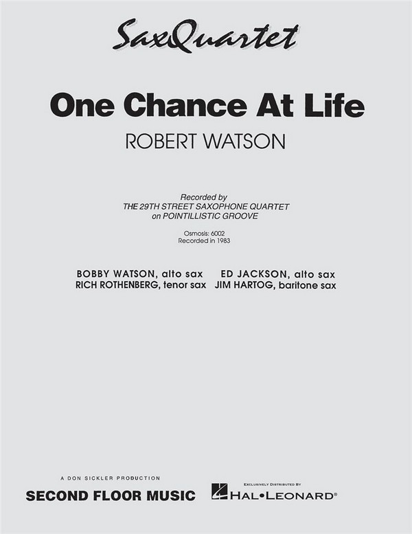 One Chance at Life