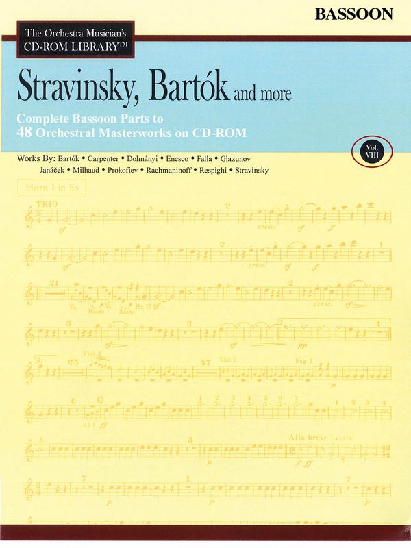 Béla Bartók_Igor Stravinsky, Stravinsky, Bartók and More - Vol. 8-Bass