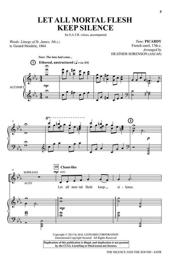 Heather Sorenson, The Silence and the Sound