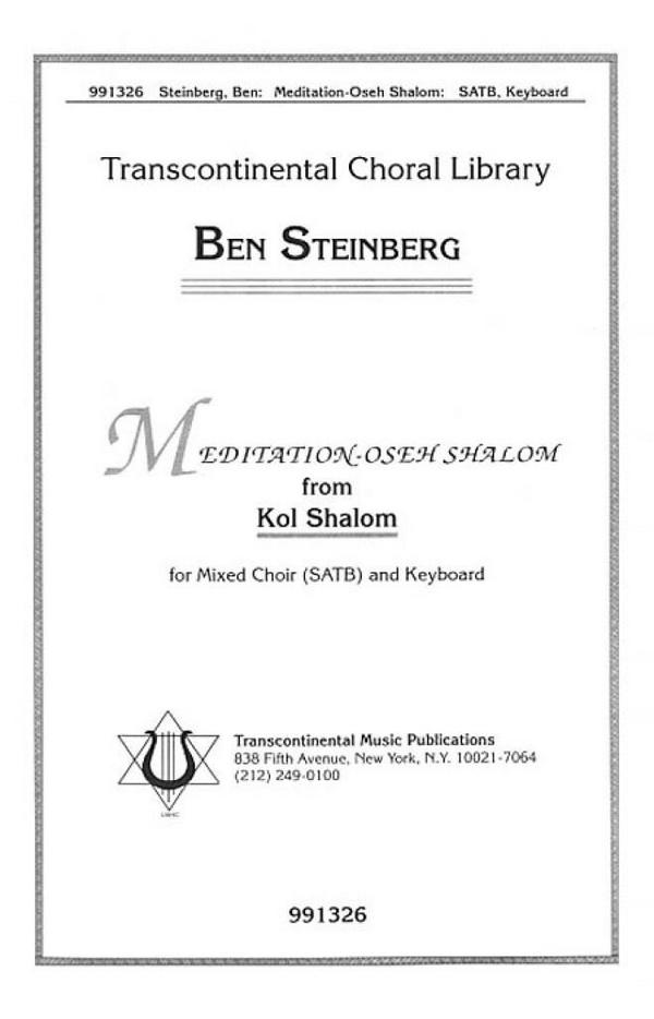 Ben Steinberg, Meditation - Oseh Shalom