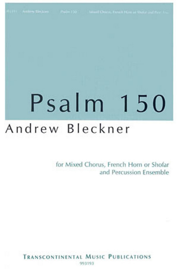 Andrew Bleckner, Psalm 150