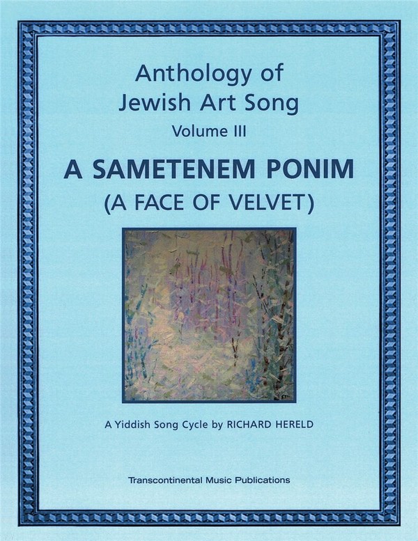 Anthology of Jewish Art Song, Vol. 3