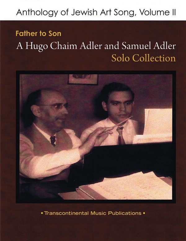 Samuel Adler, Anthology of Jewish Art Song, Vol. 2