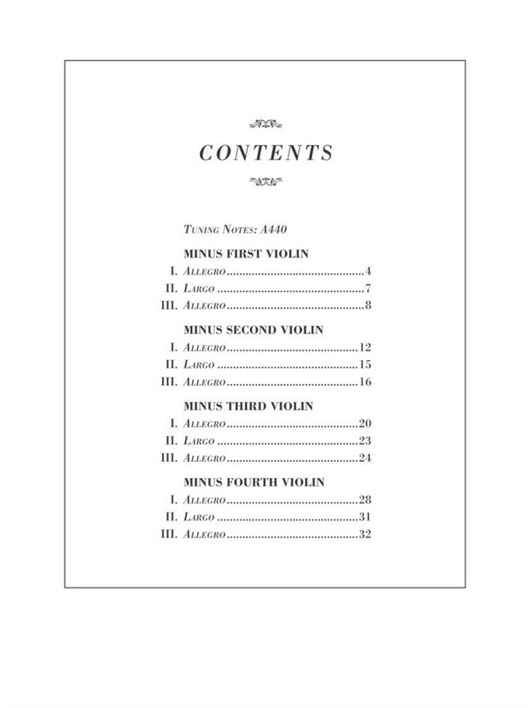 Concerto for Four Violins in B minor op.3,10 RV580 (+Online Audio)